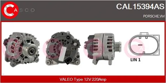 Alternator (CAL15394AS)