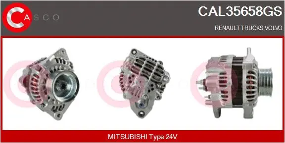 Alternator (CAL35658GS)