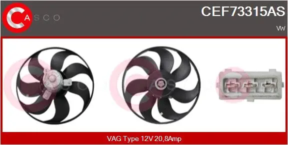 Fan, engine cooling (CEF73315AS)