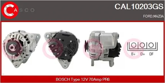 Alternator (CAL10203GS)