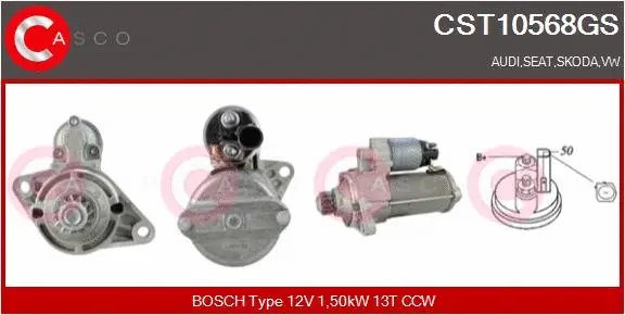 Starter (CST10568GS)