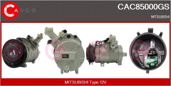 Compressor, air conditioning (CAC85000GS)