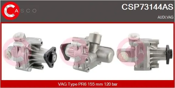 Hydraulic Pump, steering (CSP73144AS)