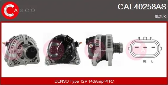 Alternator (CAL40258AS)
