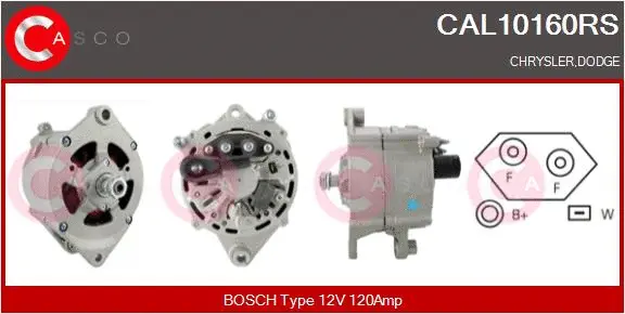 Alternator (CAL10160RS)