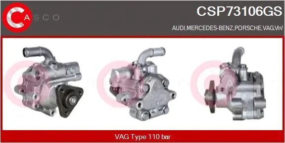 Hydraulic Pump, steering (CSP73106GS)