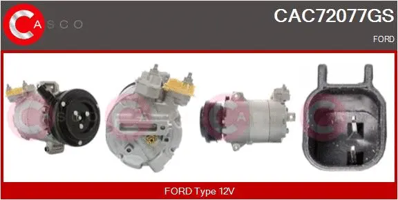 Compressor, air conditioning (CAC72077GS)