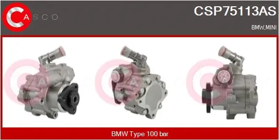 Hydraulic Pump, steering (CSP75113AS)