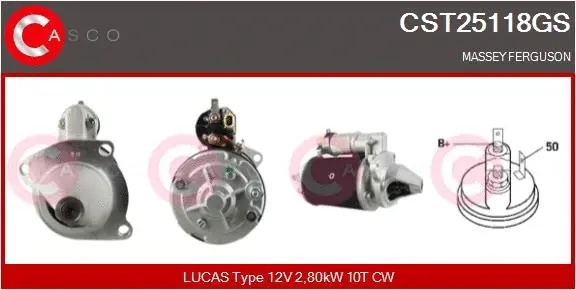 Starter (CST25118GS)
