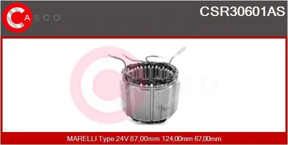 Stator, alternator (CSR30601AS)