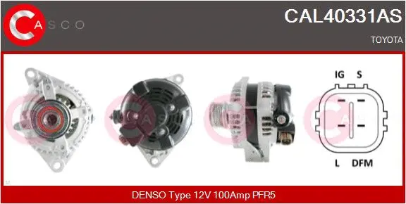 Alternator (CAL40331AS)