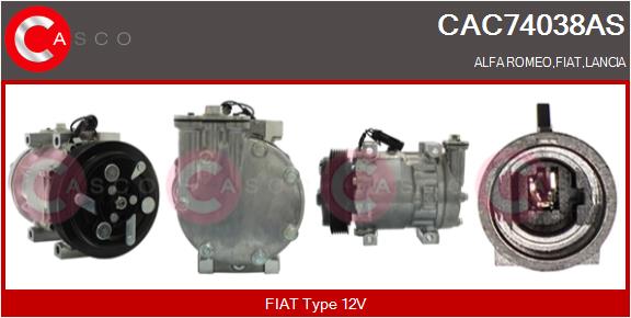 Compressor, air conditioning (CAC74038AS)