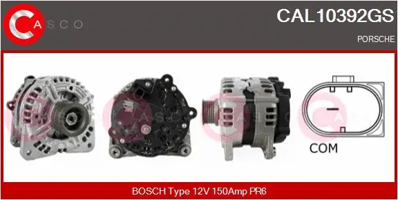 Alternator (CAL10392GS)