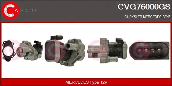 EGR Valve (CVG76000GS)