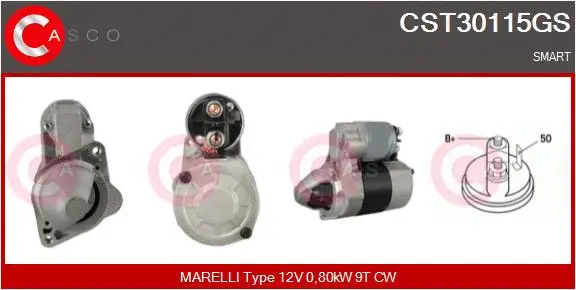 Starter (CST30115GS)