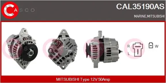 Alternator (CAL35190AS)