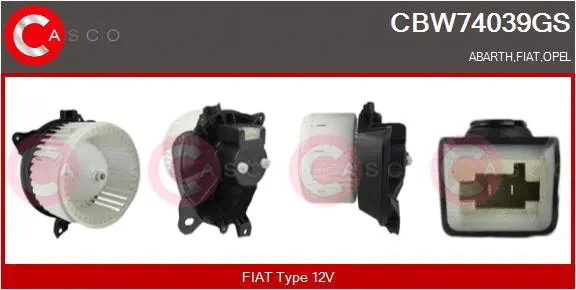 Interior Blower (CBW74039GS)