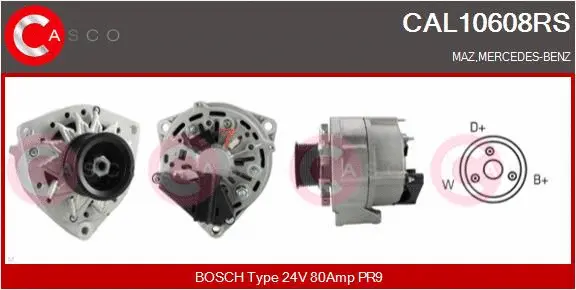Alternator (CAL10608RS)