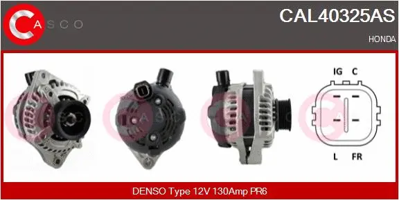 Alternator (CAL40325AS)