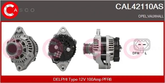 Alternator (CAL42110AS)