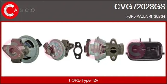EGR Valve (CVG72028GS)