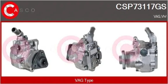Hydraulic Pump, steering (CSP73117GS)