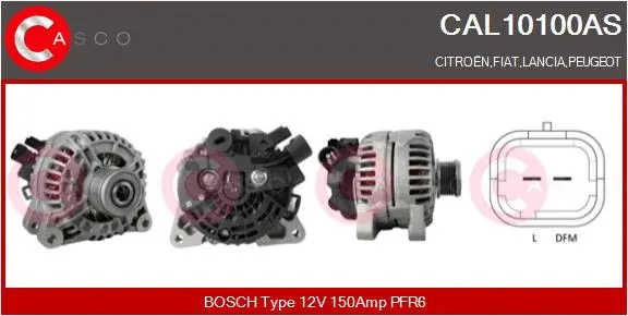 Alternator (CAL10100AS)