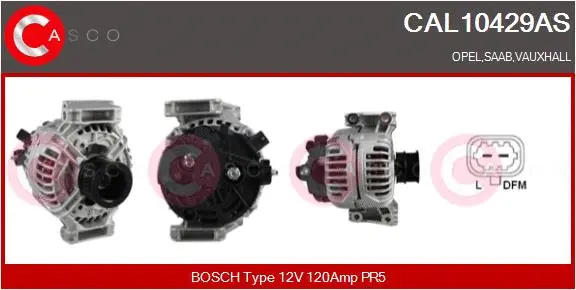 Alternator (CAL10429AS)