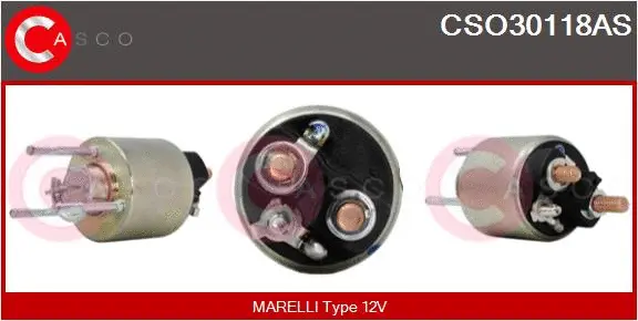 Solenoid Switch, starter (CSO30118AS)