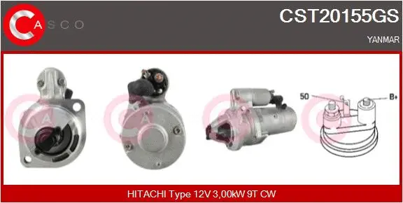 Starter (CST20155GS)