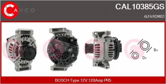 Alternator (CAL10385GS)