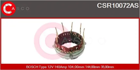 Stator, alternator (CSR10072AS)