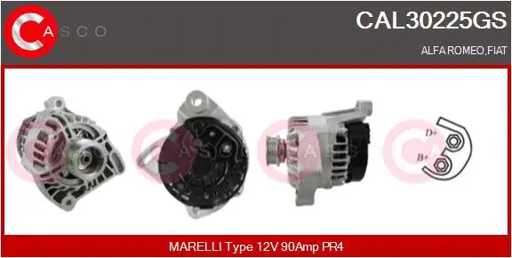 Alternator (CAL30225GS)