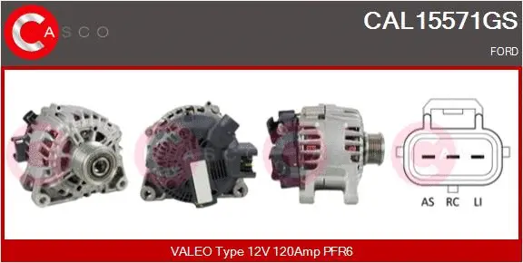 Alternator (CAL15571GS)