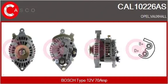 Alternator (CAL10226AS)