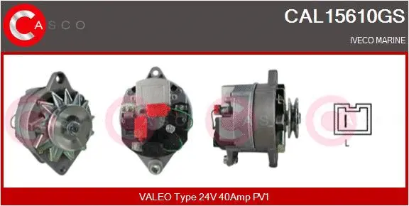 Alternator (CAL15610GS)