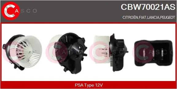 Interior Blower (CBW70021AS)
