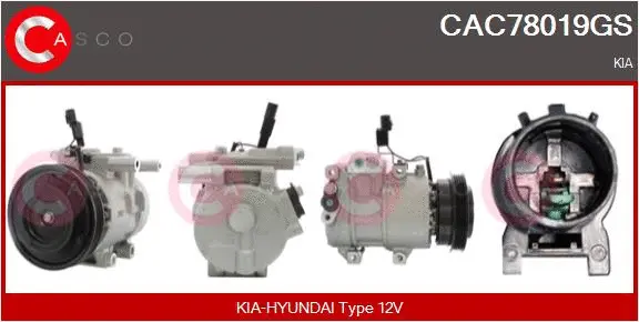 Compressor, air conditioning (CAC78019GS)
