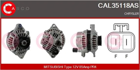 Alternator (CAL35118AS)