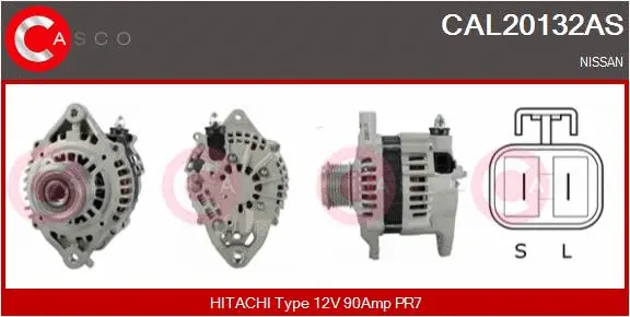 Alternator (CAL20132AS)