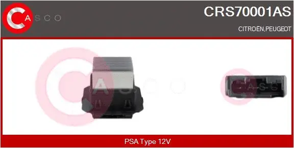 Resistor, interior blower (CRS70001AS)