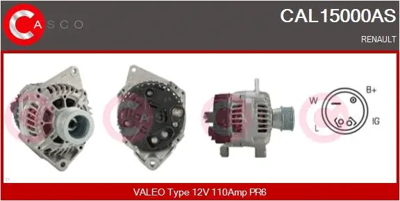 Alternator (CAL15000AS)