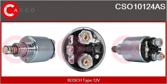 Solenoid Switch, starter (CSO10124AS)