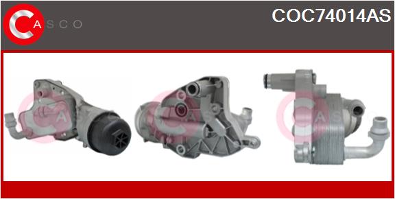 Oil Cooler, engine oil (COC74014AS)