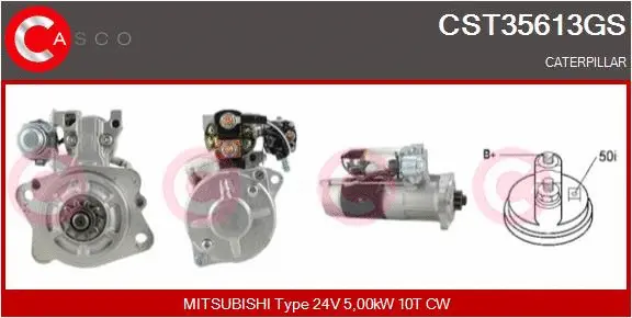 Starter (CST35613GS)