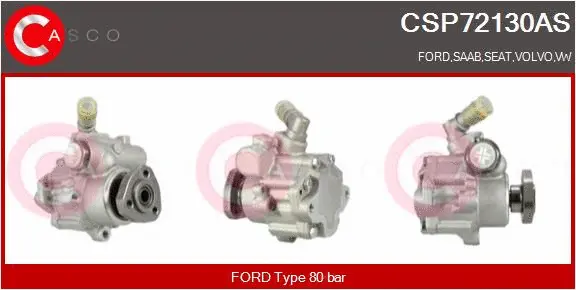 Hydraulic Pump, steering (CSP72130AS)