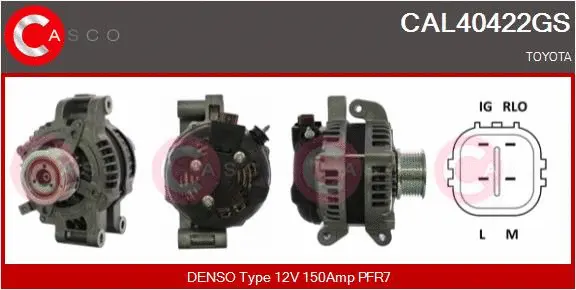 Alternator (CAL40422GS)