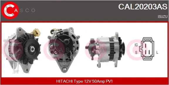 Alternator (CAL20203AS)