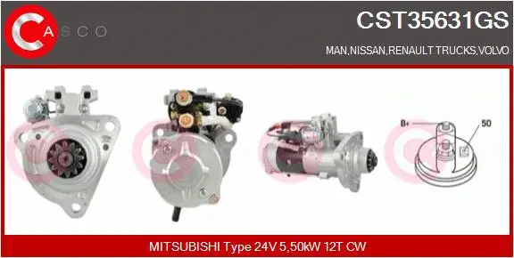 Starter (CST35631GS)