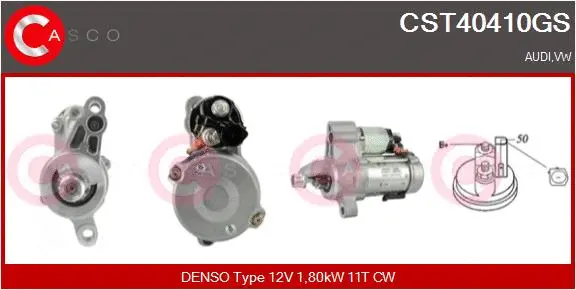 Starter (CST40410GS)
